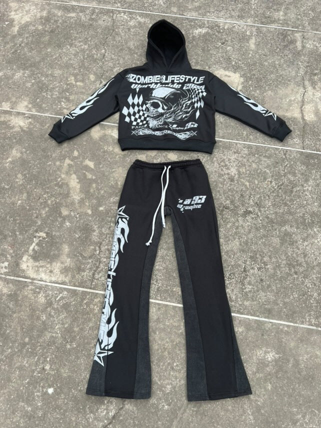 Paris France racing sweatsuit